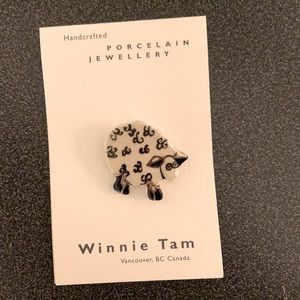 Winnie Tam porcelain jewellery handmade